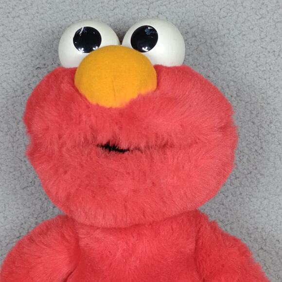 Elmo Stuffed Animal by Applause Red 20" Head To Toe Plastic Eyes - Picture 2 of 13